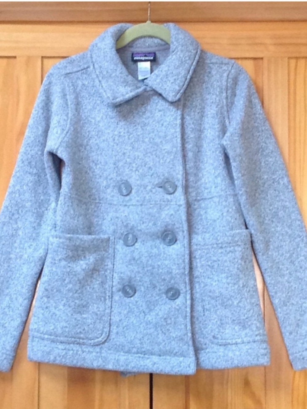 Patagonia Better Sweater Heather Gray Peacoat